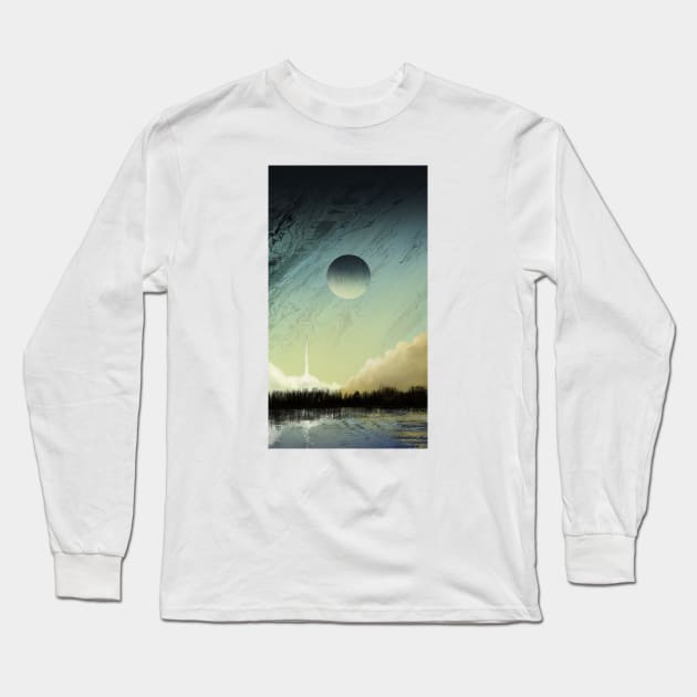 Takeoff Long Sleeve T-Shirt by JoshWhiteArt